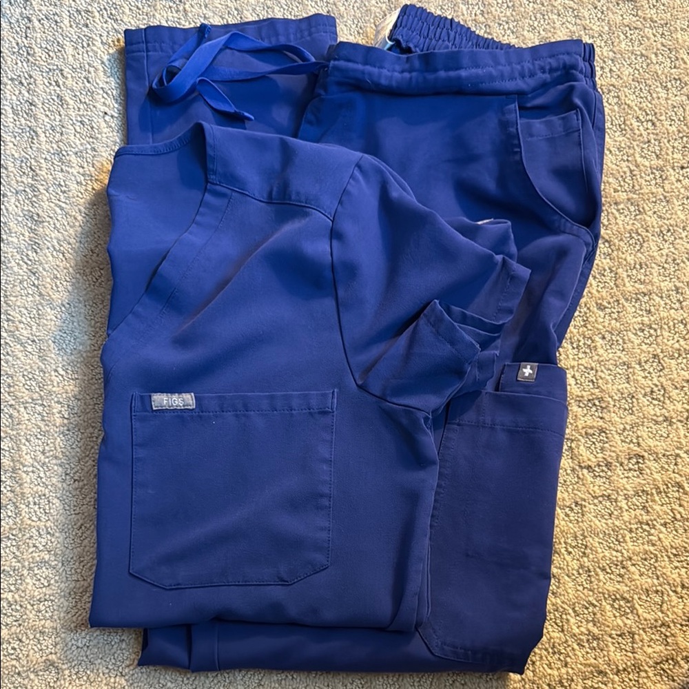 Figs Royal Blue Scrubs